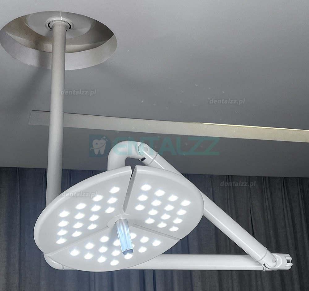 KWS KD-2036D-4 Lampa Operacyjna Stomatologiczna LED 80W Sufitowa Bezcieniowa